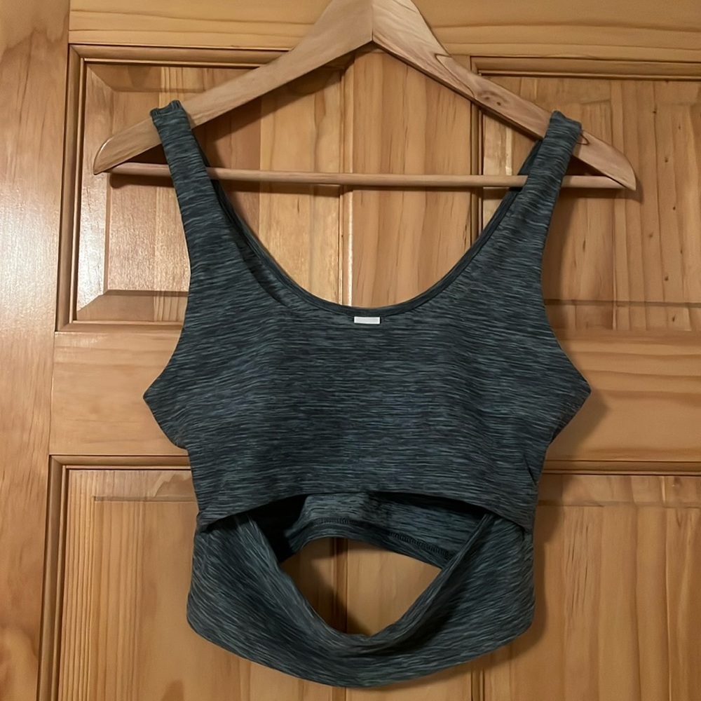 Victoria Secret Green Workout Top